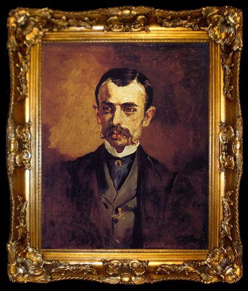 framed  Edouard Manet Portrait of a Man, ta009-2